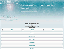 Tablet Screenshot of elizabethpinc.com